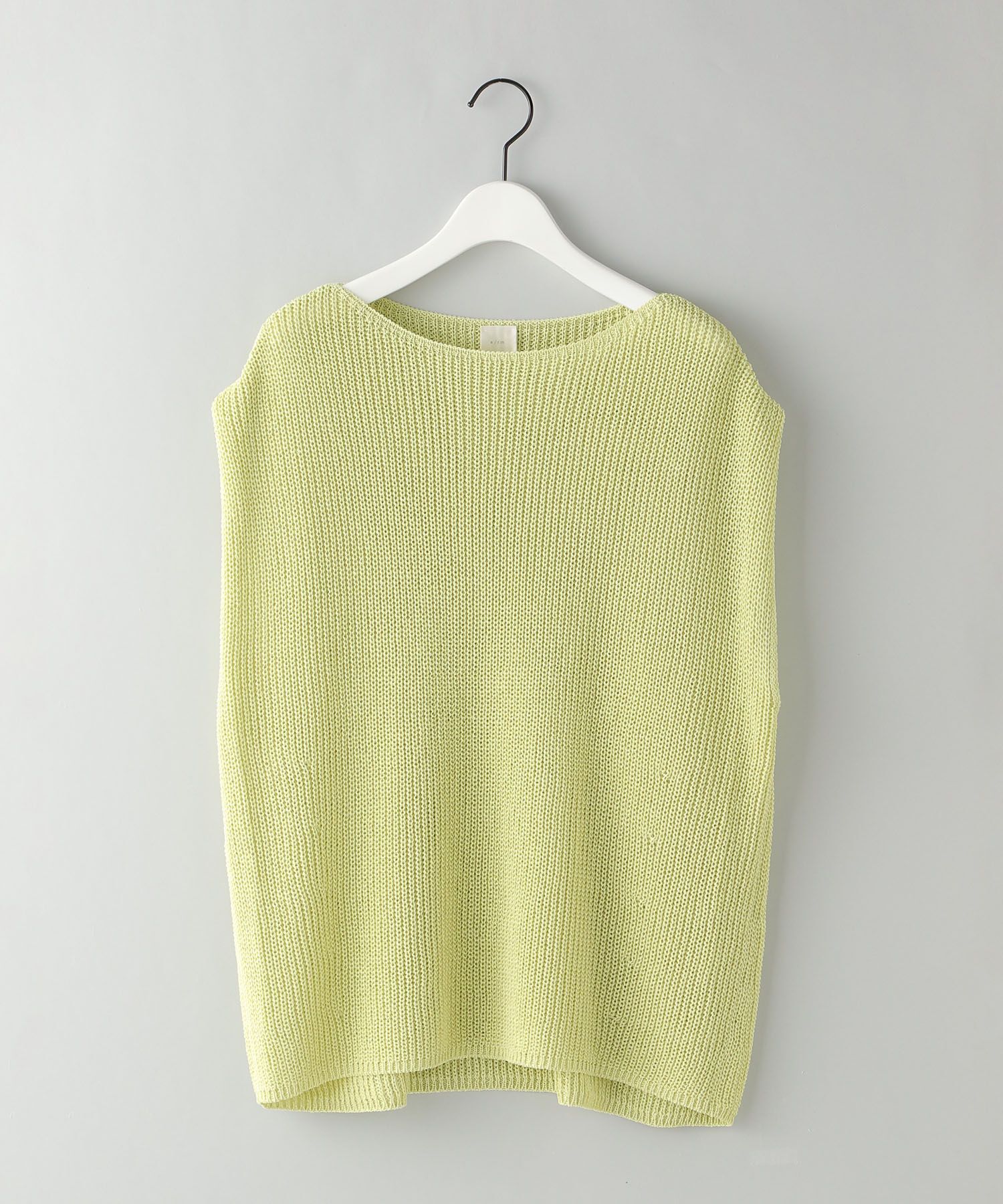 A part by 「【e/rm】ワシニット_半袖」|Tシャツ・カットソー|ライトイエロー