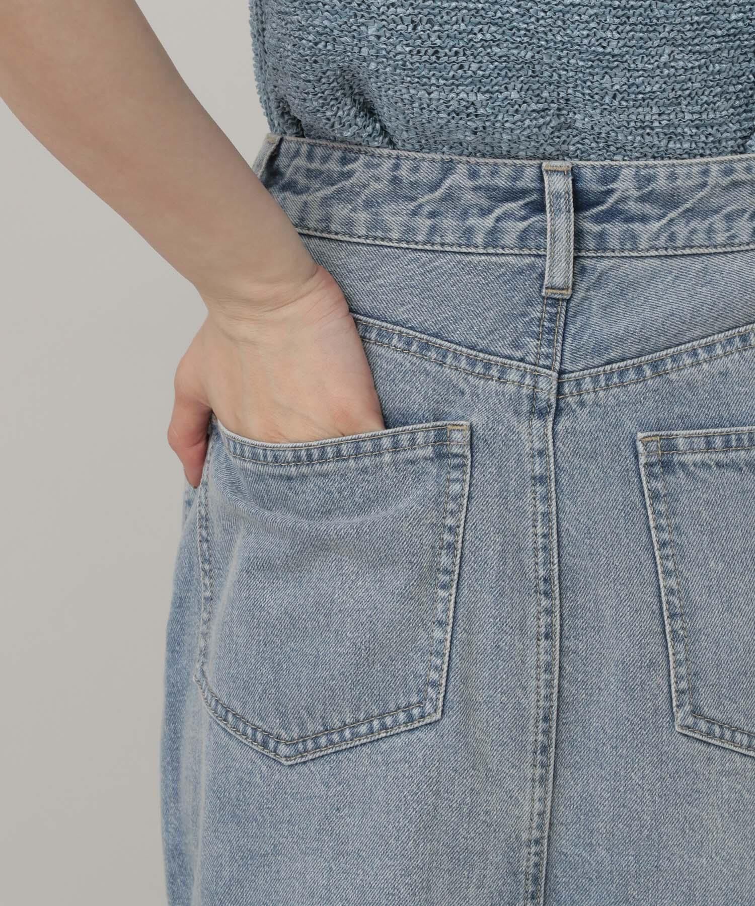 A part by 「Apbスリットデニムスカート」|タイト|