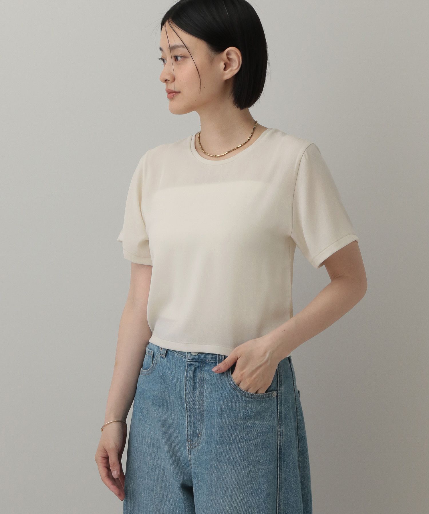 A part by 「ソフトジョーゼットＴ」|Tシャツ・カットソー|