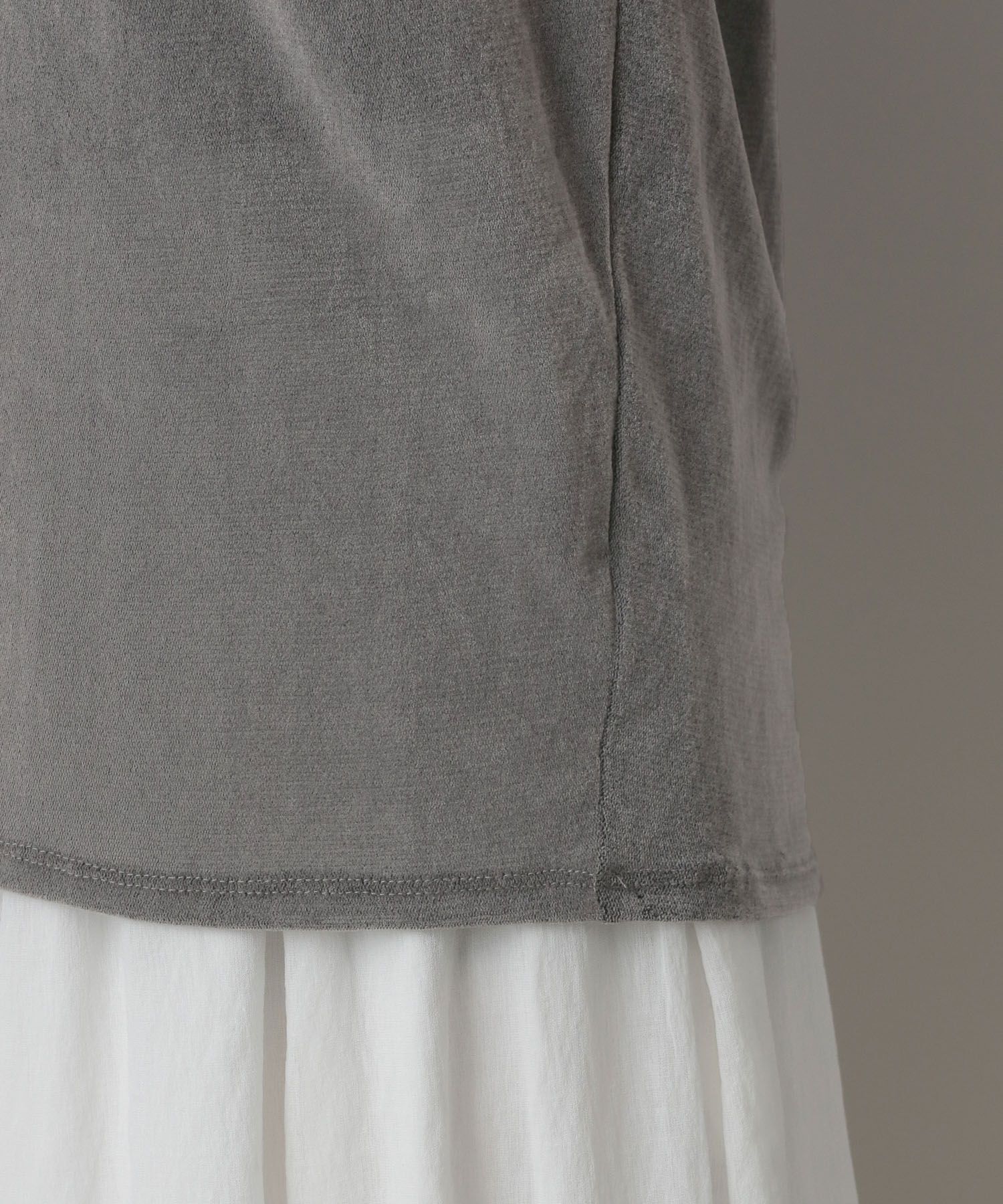 A part by 「ベロアタックスリーブノースリーブ」|Tシャツ・カットソー|