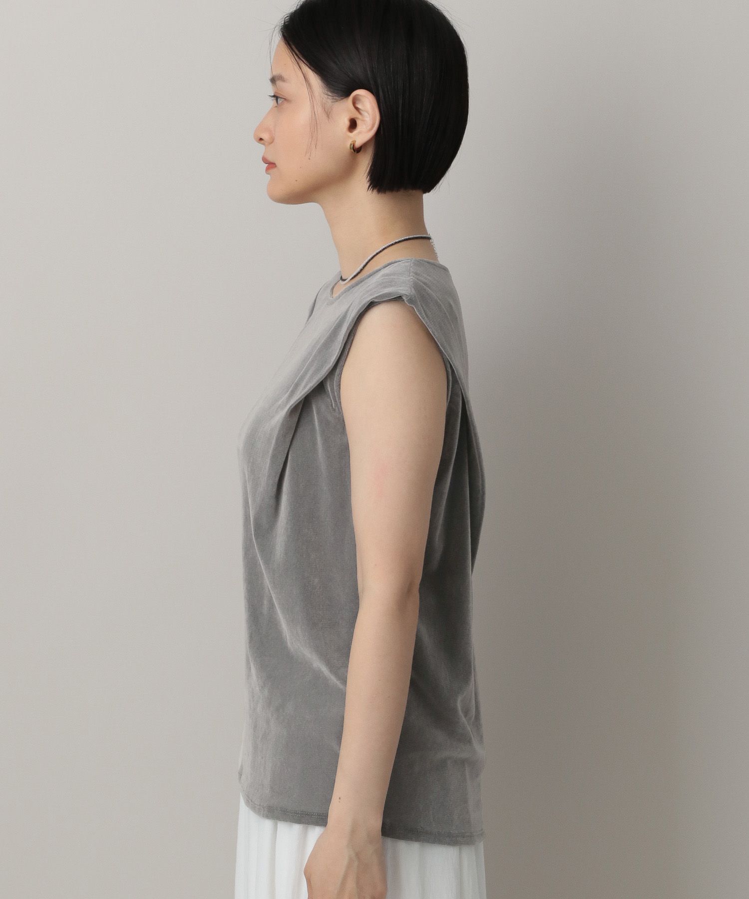 A part by 「ベロアタックスリーブノースリーブ」|Tシャツ・カットソー|