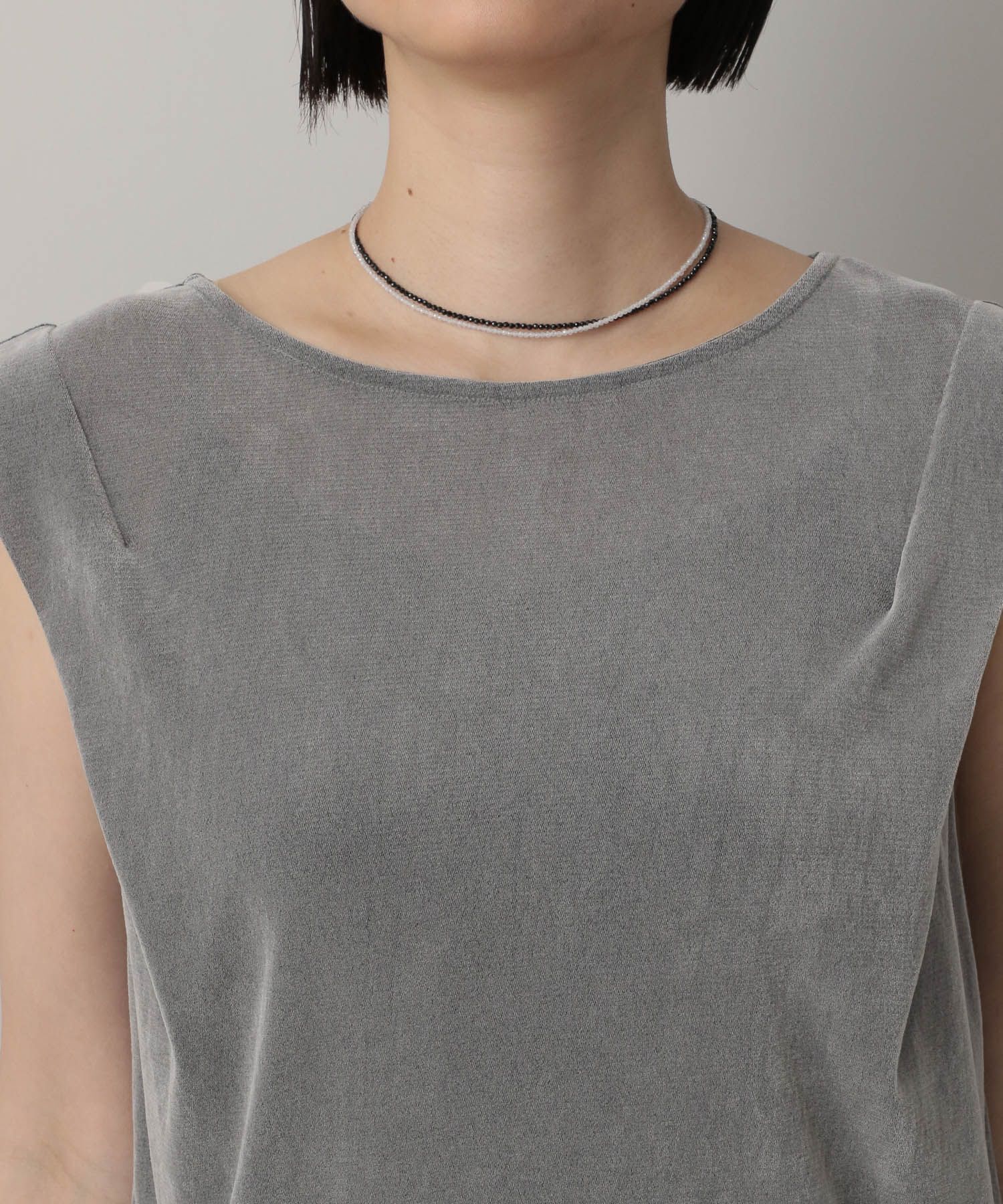 A part by 「ベロアタックスリーブノースリーブ」|Tシャツ・カットソー|