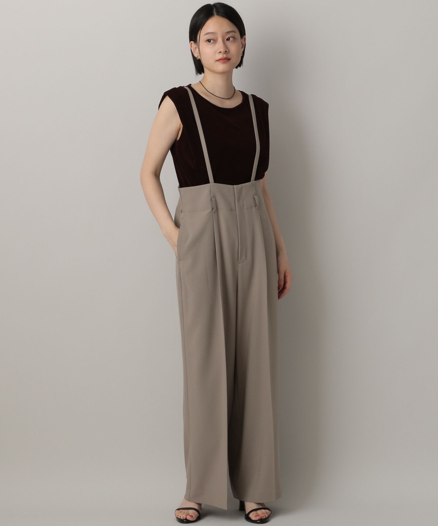 A part by 「ベロアタックスリーブノースリーブ」|Tシャツ・カットソー|