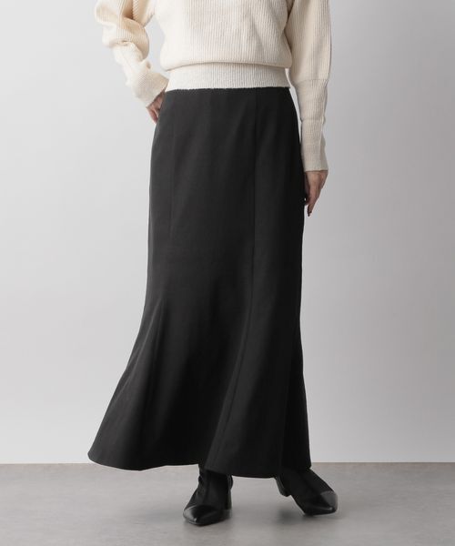LOWRYS FARM「スタイルアップマーメイドスカート」|スカート|BLK