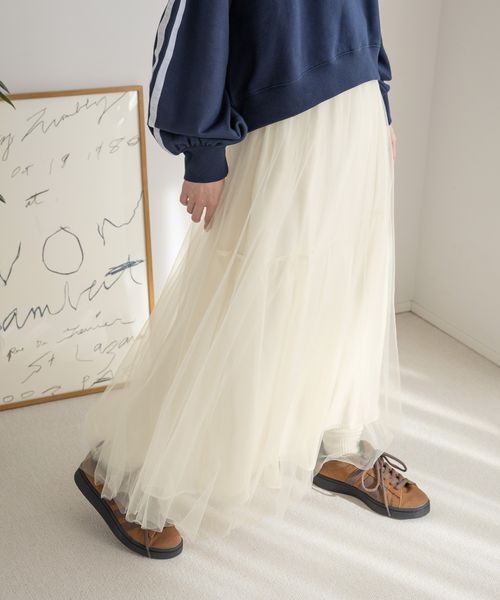 LOWRYS FARM「シアーボリュームスカート」|スカート|NTL