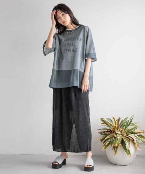 LOWRYS FARM「ヨウリュウプリーツスカート」|スカート|