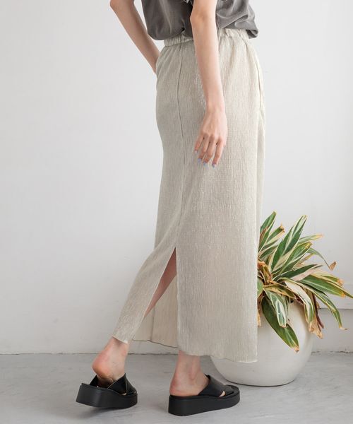 LOWRYS FARM「ヨウリュウプリーツスカート」|スカート|