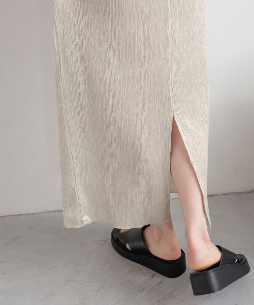 LOWRYS FARM「ヨウリュウプリーツスカート」|スカート|