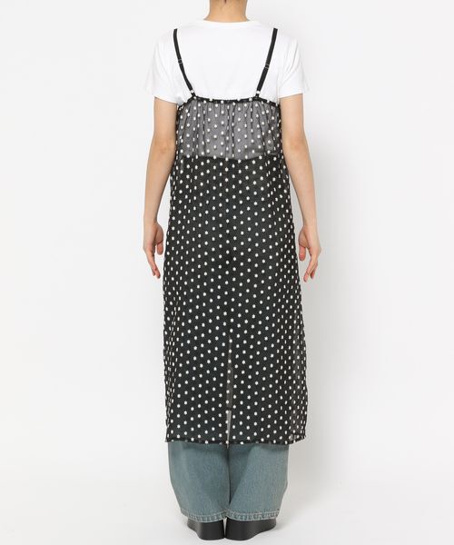 LOWRYS FARM「フラワーシアーキャミワンピ」|ワンピース|