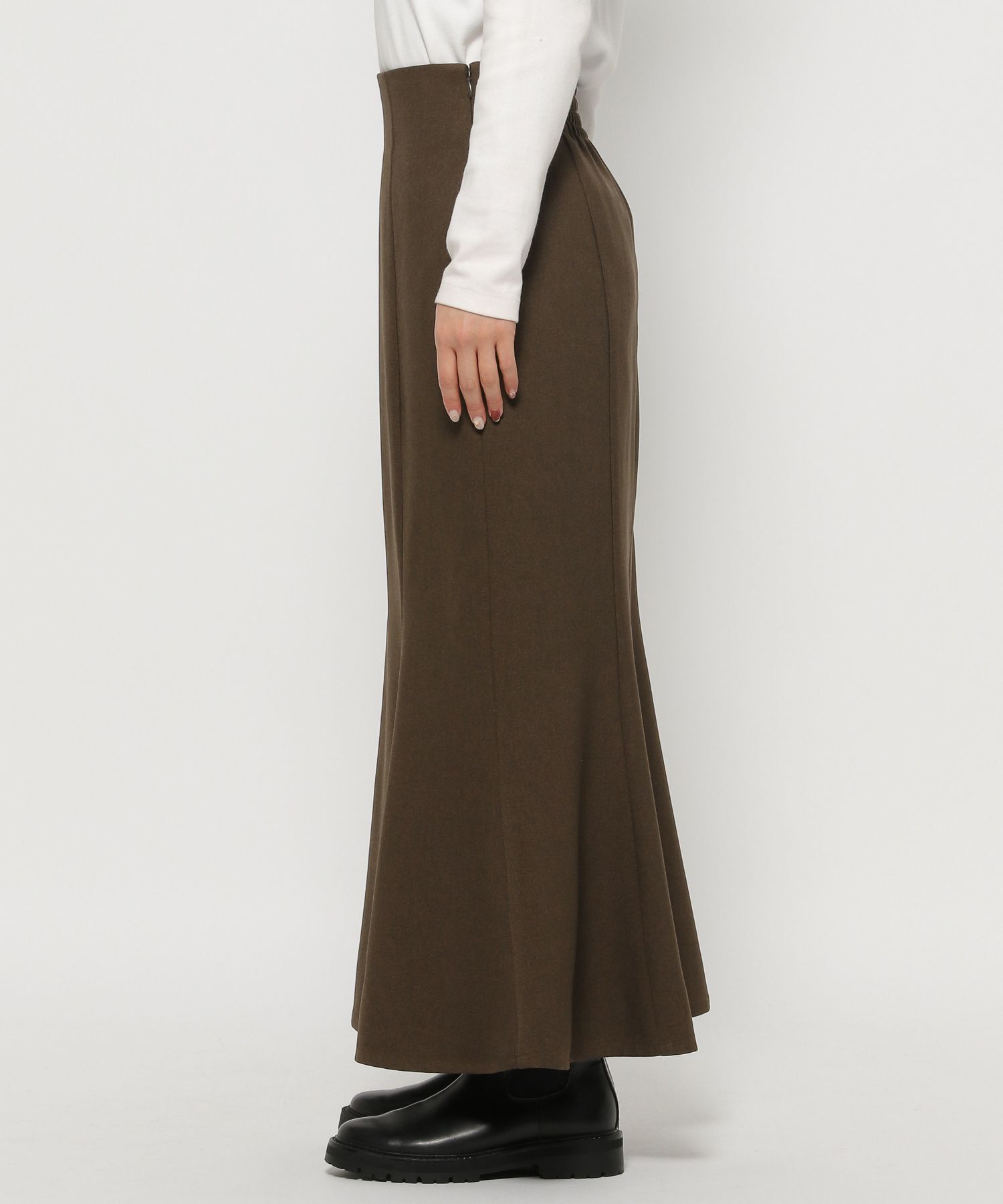 LOWRYS FARM「ウールライクマーメイドＳＫ２」|スカート|