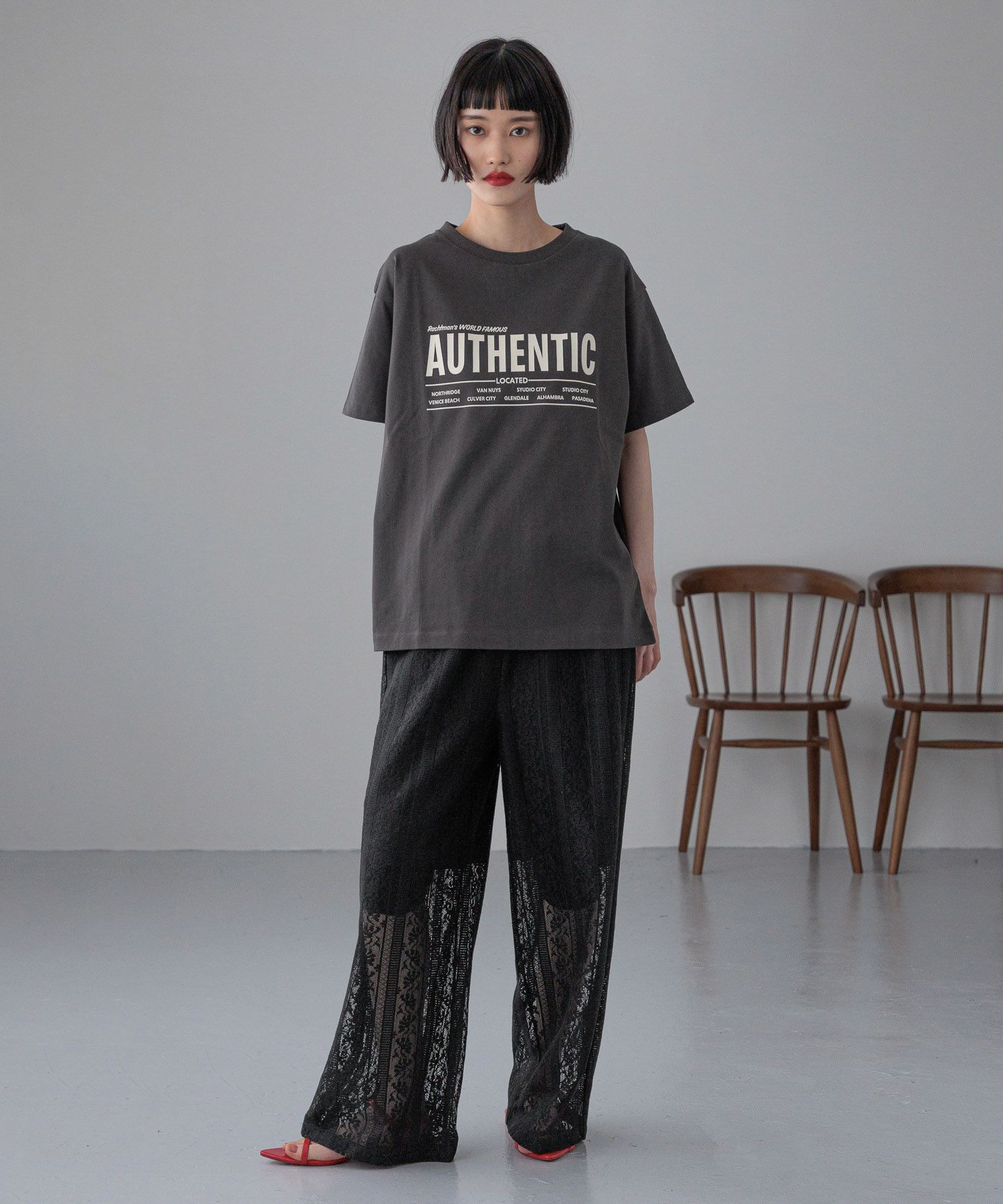 LOWRYS FARM「アソートロゴＴＥＥ」|Tシャツ・カットソー|