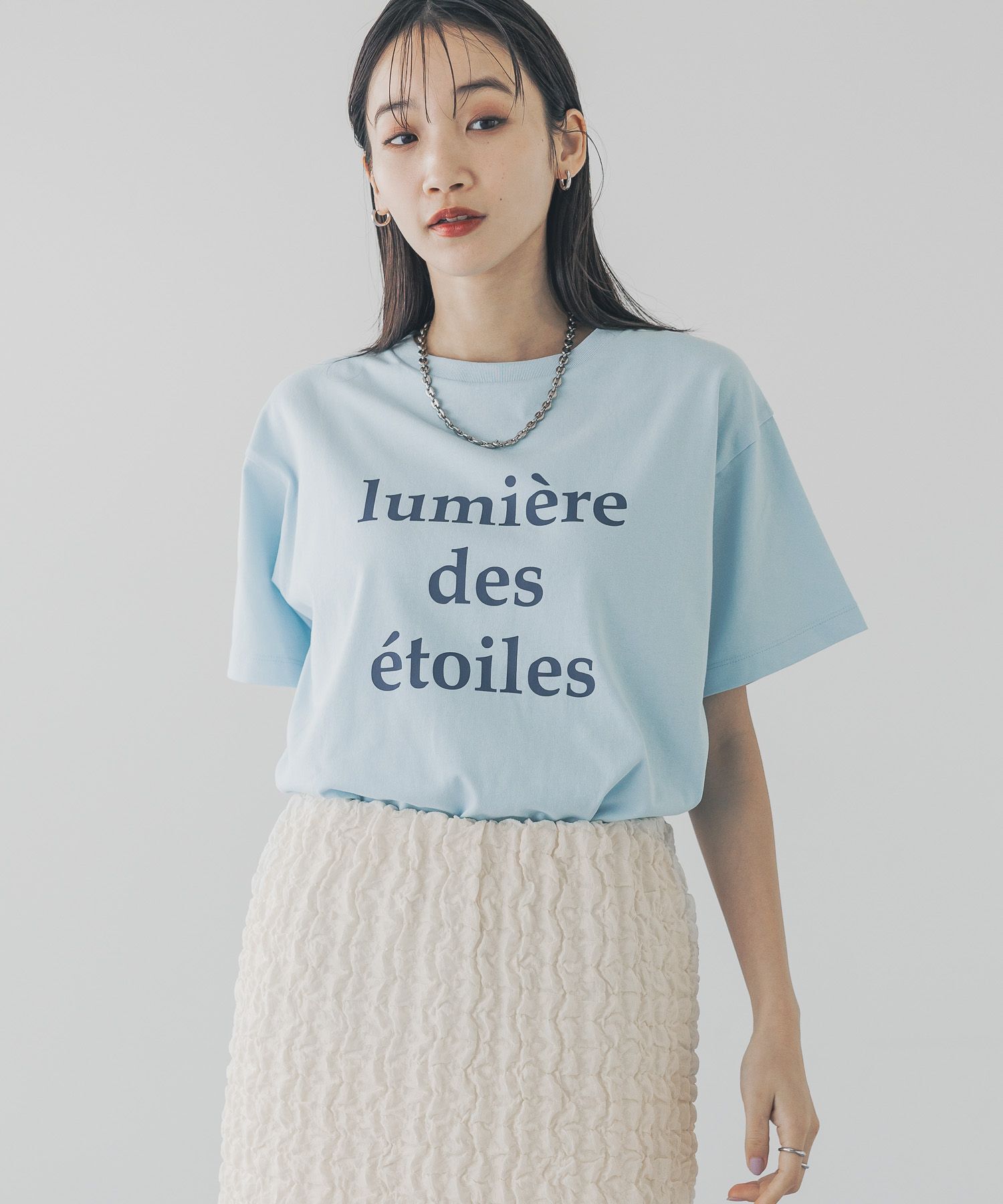 LOWRYS FARM「アソートロゴＴＥＥ」|Tシャツ・カットソー|BLU2