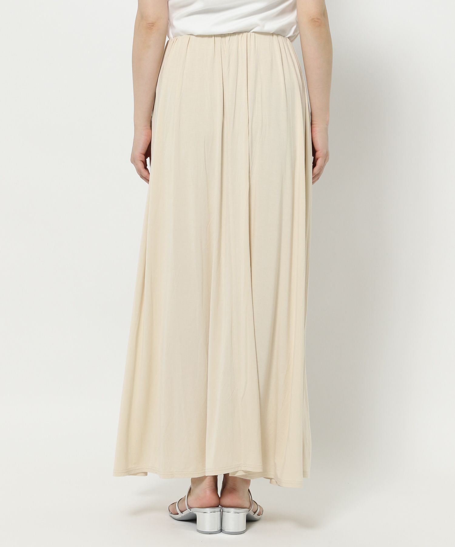 LOWRYS FARM「カットギャザーロングスカート」|スカート|