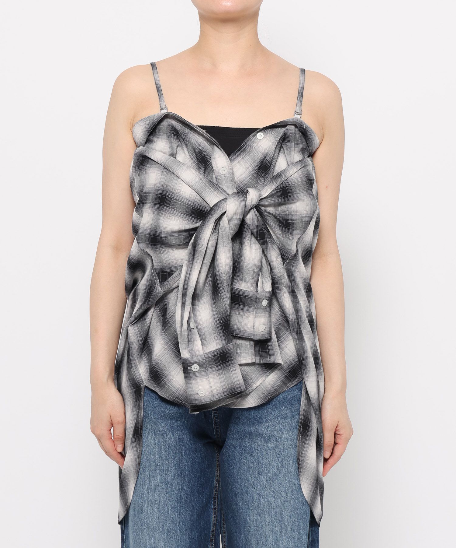 LOWRYS FARM「アソートチェックＢＩＧシャツ」|シャツ・ブラウス|