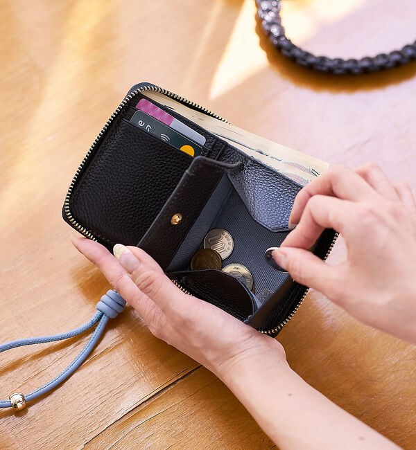 collex「【WEB限定】【BEAURE/ヴュレ】ストライプ付きウォレット」|財布|