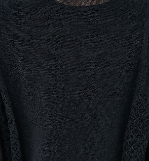 collex「リネンタッチ透かし柄カーディガン」|カーディガン|