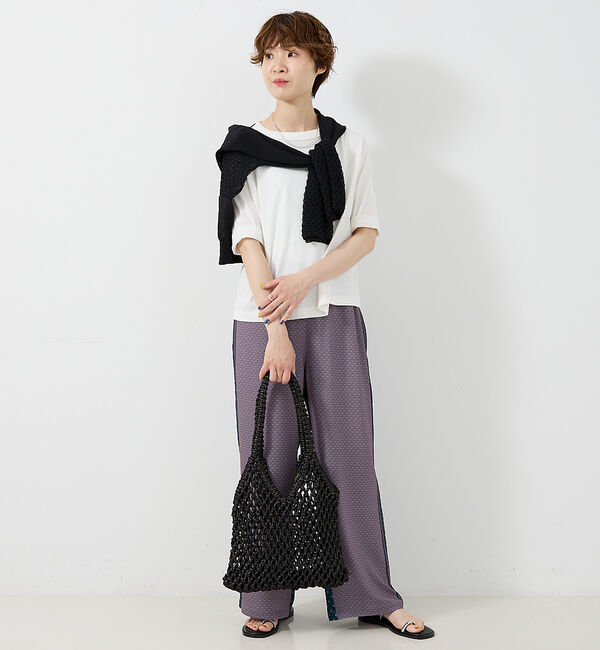 collex「【The Bagmati】 ラメメッシュバッグ」|かごバッグ|