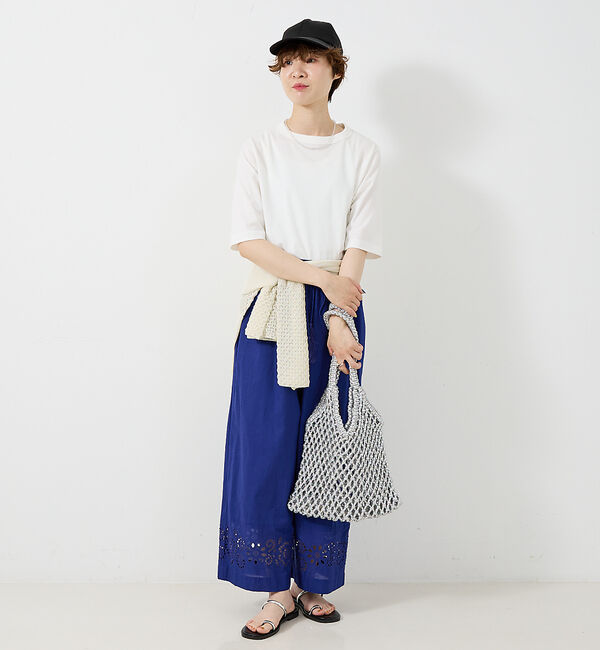collex「【The Bagmati】 ラメメッシュバッグ」|かごバッグ|