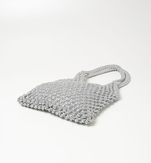 collex「【The Bagmati】 ラメメッシュバッグ」|かごバッグ|