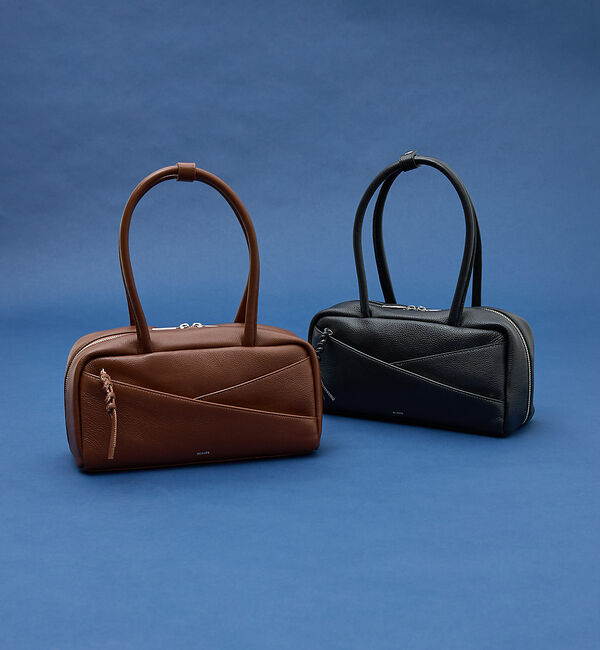 collex「【WEB限定】【Beau're/ヴュレ】ポケット付き横長ボストンバッグ」|ボストンバッグ|