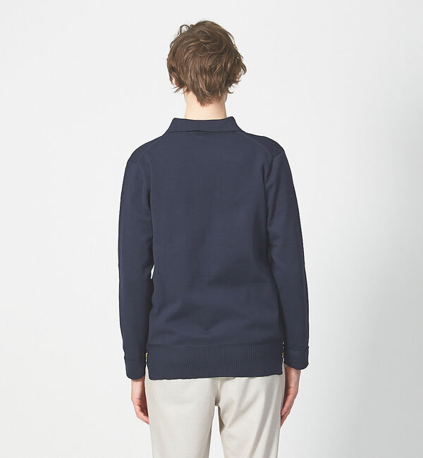 ABAHOUSE「ハイストレッチ PE 天竺 ポロ カーディガンジャケット」|カーディガン|