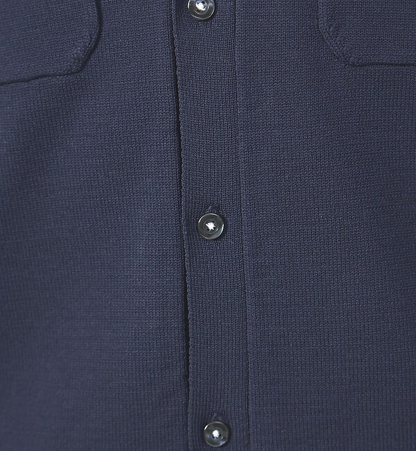 ABAHOUSE「ハイストレッチ PE 天竺 ポロ カーディガンジャケット」|カーディガン|