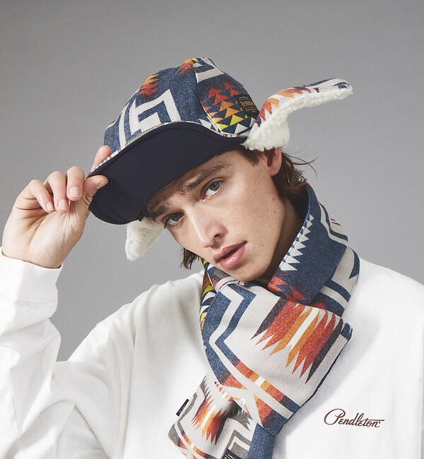 ABAHOUSE「WEB限定【PENDLETON&times;TAION 　/ ペンドルトン&times;タイオン】REV」|その他|ネイビー