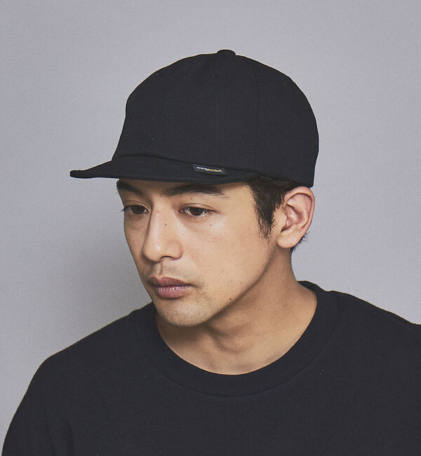 ABAHOUSE「【Cordura】ショートバイザー コーデュラ アンパイアキャップ」|その他|ブラック