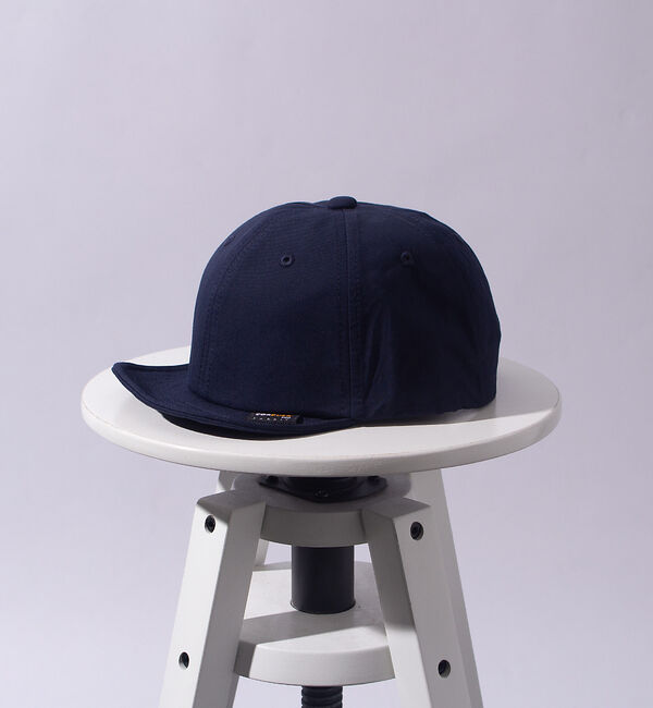 ABAHOUSE「【Cordura】ショートバイザー コーデュラ アンパイアキャップ」|その他|ネイビー