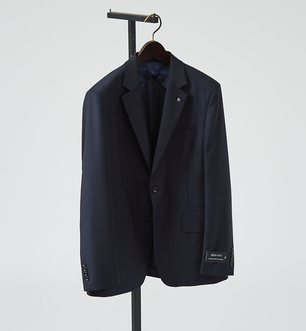 ABAHOUSE「【セットアップ対応/REDA】トロピカルウール ドビー ジャケット」|テーラードジャケット|