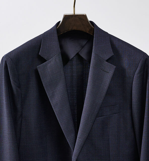 ABAHOUSE「【セットアップ対応/REDA】トロピカルウール ドビー ジャケット」|テーラードジャケット|