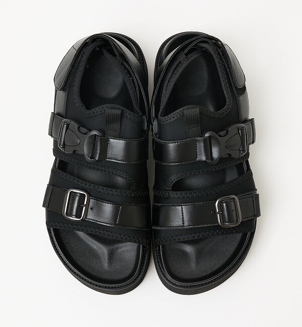 ABAHOUSE「シャークソールストラップサンダル」|サンダル|