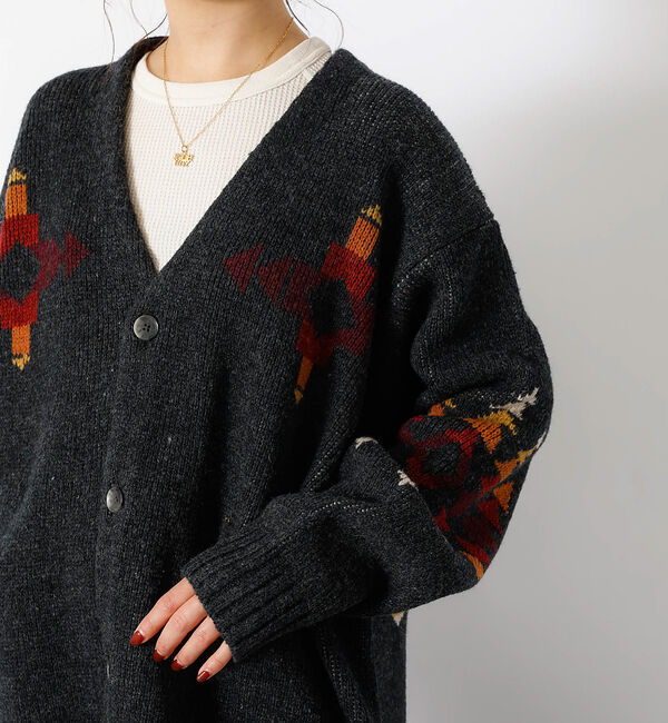 ABAHOUSE「【PENDLETON/ペンドルトン】Shetland Wool Cardigan」|ニット・セーター|