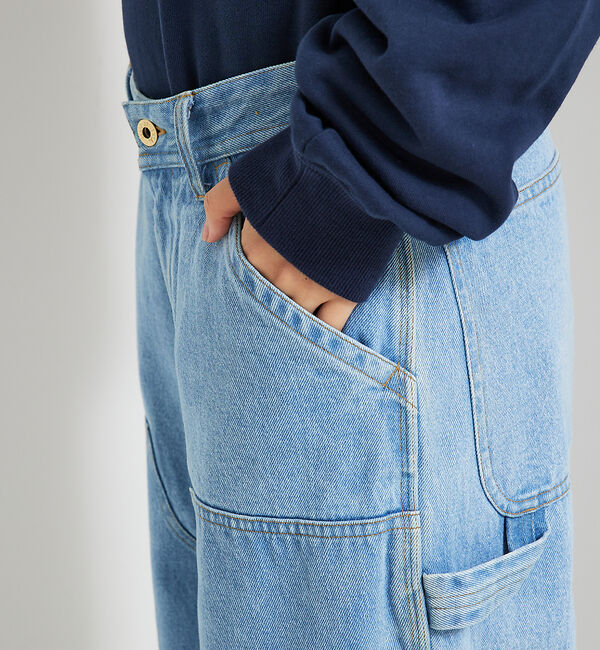 ABAHOUSE「【UNIVERSAL OVERALL/ユニバーサルオーバーオール 】WNEE D」|デニム|