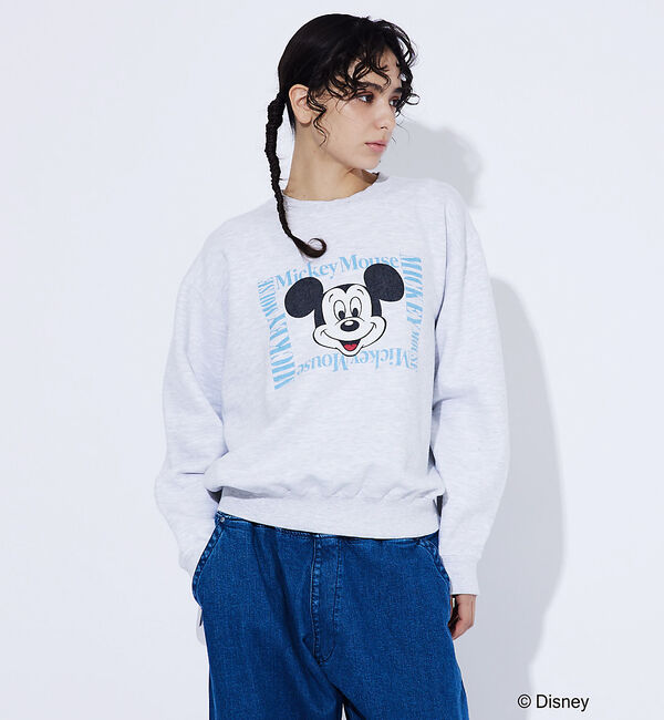 ABAHOUSE「【GOOD ROCK SPEED/グッドロックスピード】MICKEY MOUSE」|スウェット・ジャージ|