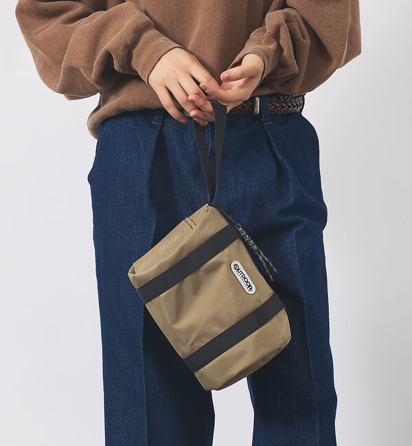 ABAHOUSE「【OUTDOOR PRODUCTS / アウトドアプロダクツ】mini drum」|ハンドバッグ|ベージュ