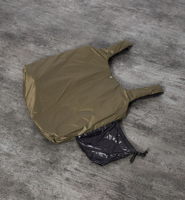 ABAHOUSE「【TAION / タイオン】ミリタリー エコ ダウンバッグM/ダウン/ヘチマキル」|ハンドバッグ|