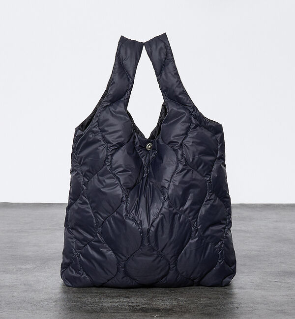 ABAHOUSE「【TAION / タイオン】ミリタリー エコ ダウンバッグM/ダウン/ヘチマキル」|ハンドバッグ|