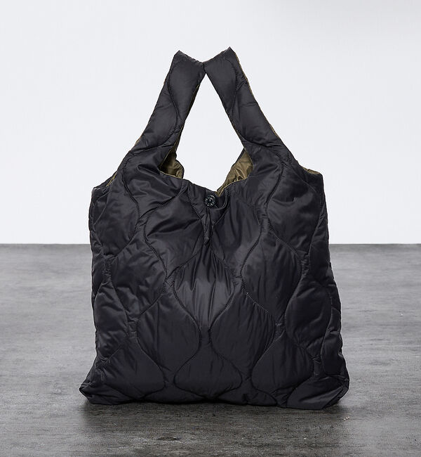 ABAHOUSE「【TAION / タイオン】ミリタリー エコ ダウンバッグM/ダウン/ヘチマキル」|ハンドバッグ|