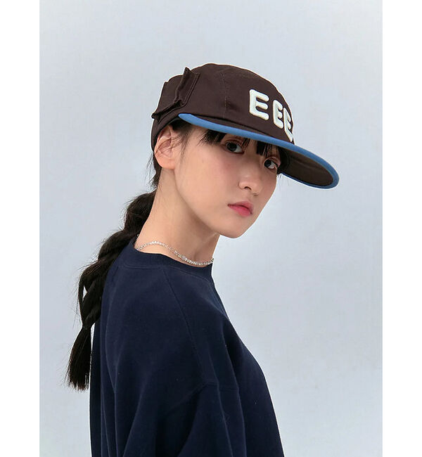 ABAHOUSE「【elldu/エルドゥ】POKET CAMP CAP キャップ/ユニセックス/韓」|その他|ダークブラウン