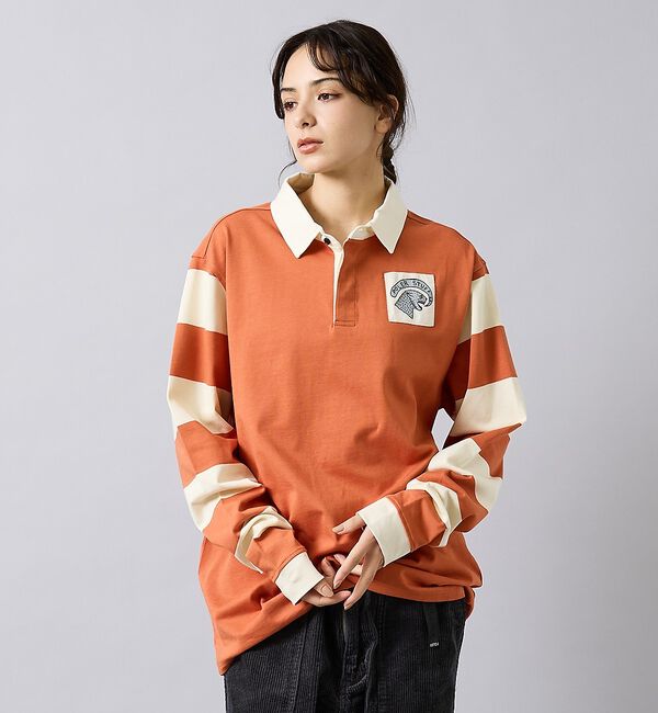 ABAHOUSE「【POLER/ポーラー】COLWOOD RUGBY/ラガーシャツ/ユニセックス【」|シャツ・ブラウス|