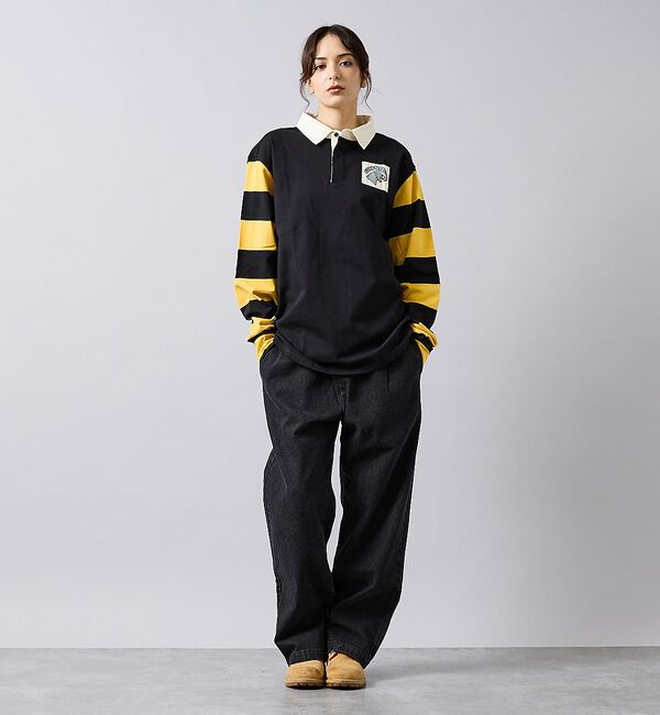 ABAHOUSE「【POLER/ポーラー】COLWOOD RUGBY/ラガーシャツ/ユニセックス【」|シャツ・ブラウス|