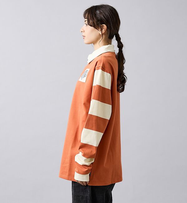 ABAHOUSE「【POLER/ポーラー】COLWOOD RUGBY/ラガーシャツ/ユニセックス【」|シャツ・ブラウス|