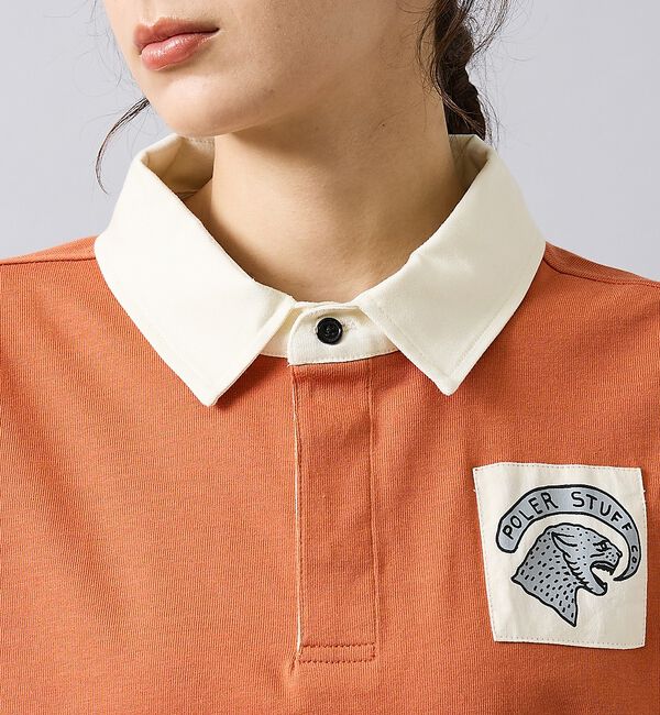 ABAHOUSE「【POLER/ポーラー】COLWOOD RUGBY/ラガーシャツ/ユニセックス【」|シャツ・ブラウス|