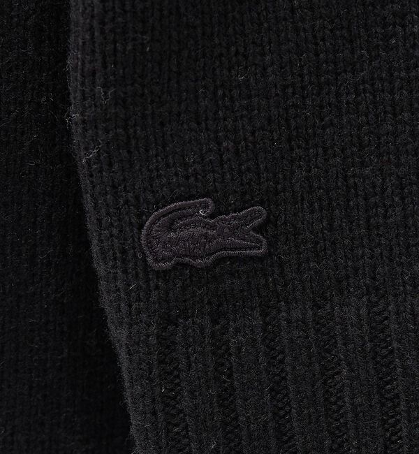 ABAHOUSE「【LACOSTE / ラコステ】ブランドネームロゴシャギーニッティングセーター」|ニット・セーター|