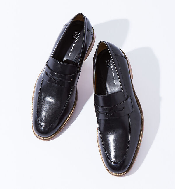 alfredoBANNISTER「【SHOO IN SHOE】定番 コインローファー/ビジネスシューズ」|ローファー|