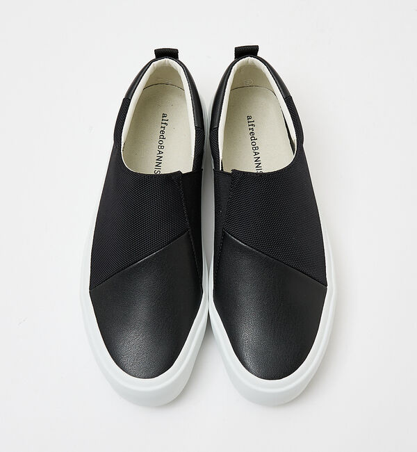 alfredoBANNISTER「スラッシュ スリッポン スニーカー」|スニーカー|