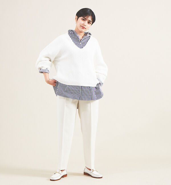 Rouge vif「【セットアップ対応】ツィルセンタープレスパンツ」|その他|