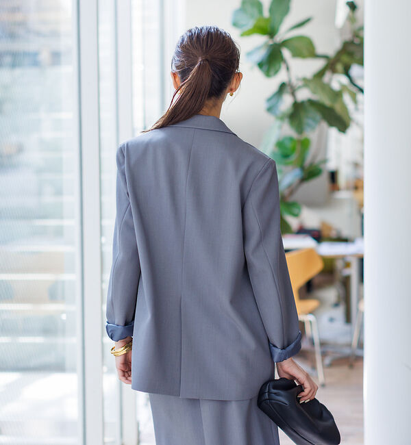 Rouge vif「【セットアップ対応】 シングルテーラードジャケット」|テーラードジャケット|