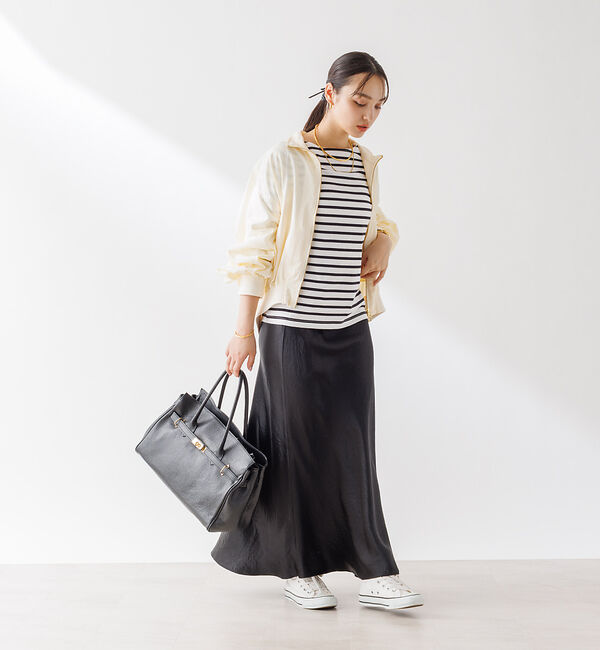 Rouge vif「ショートコクーン ナイロンブルゾン」|ブルゾン・スタジャン|